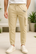 Black Venom Classic Cargo Joggers