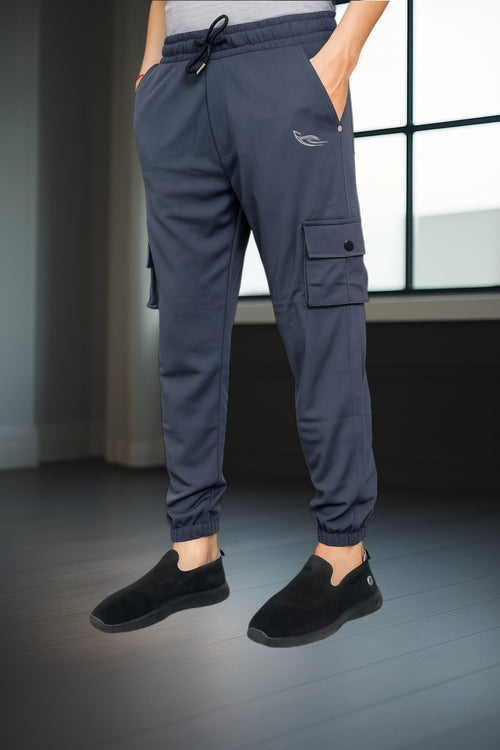 Dark-gray Color Cargo Pants
