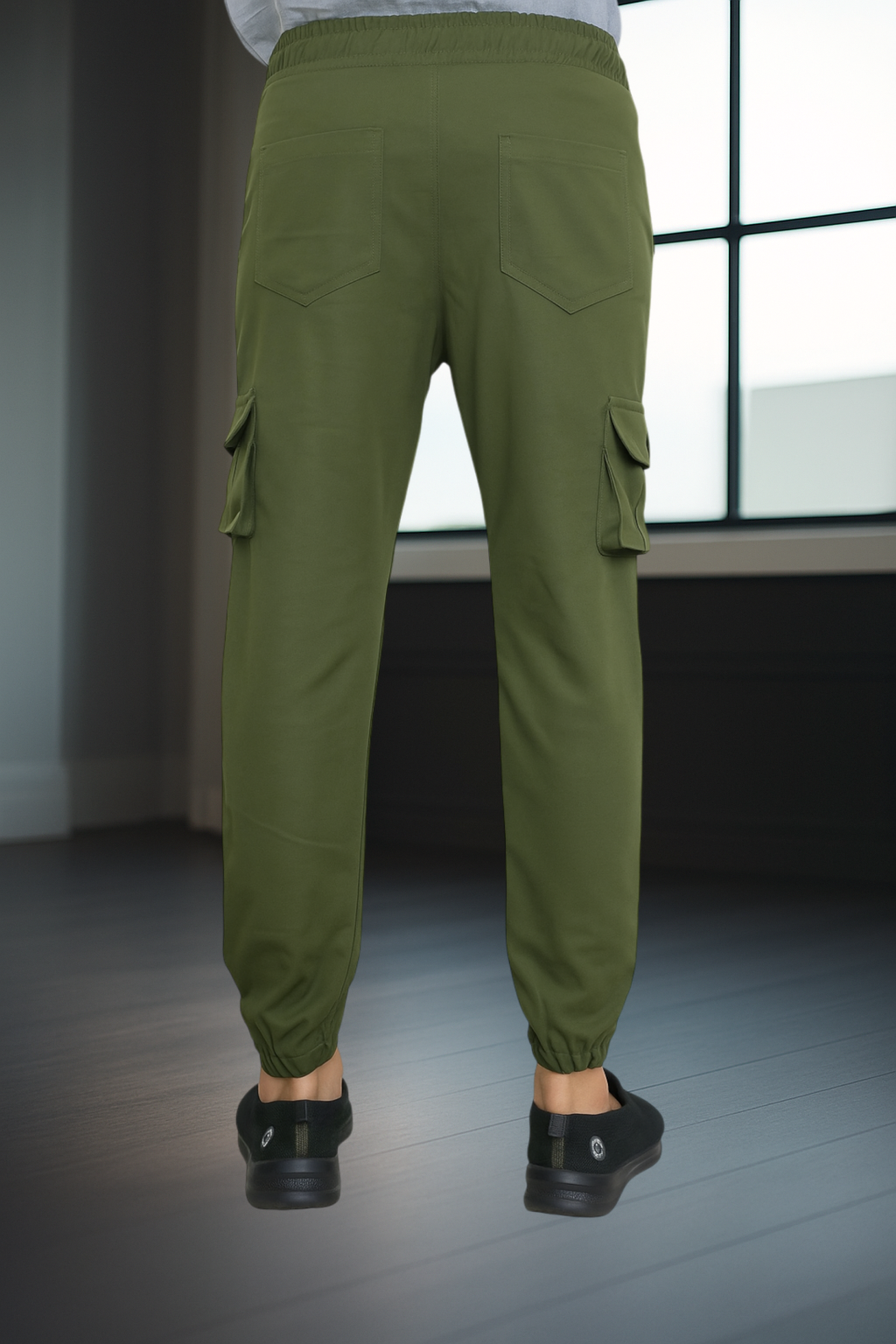Olive Color Cargo Pants