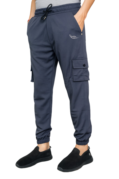 Dark-gray Color Cargo Pants