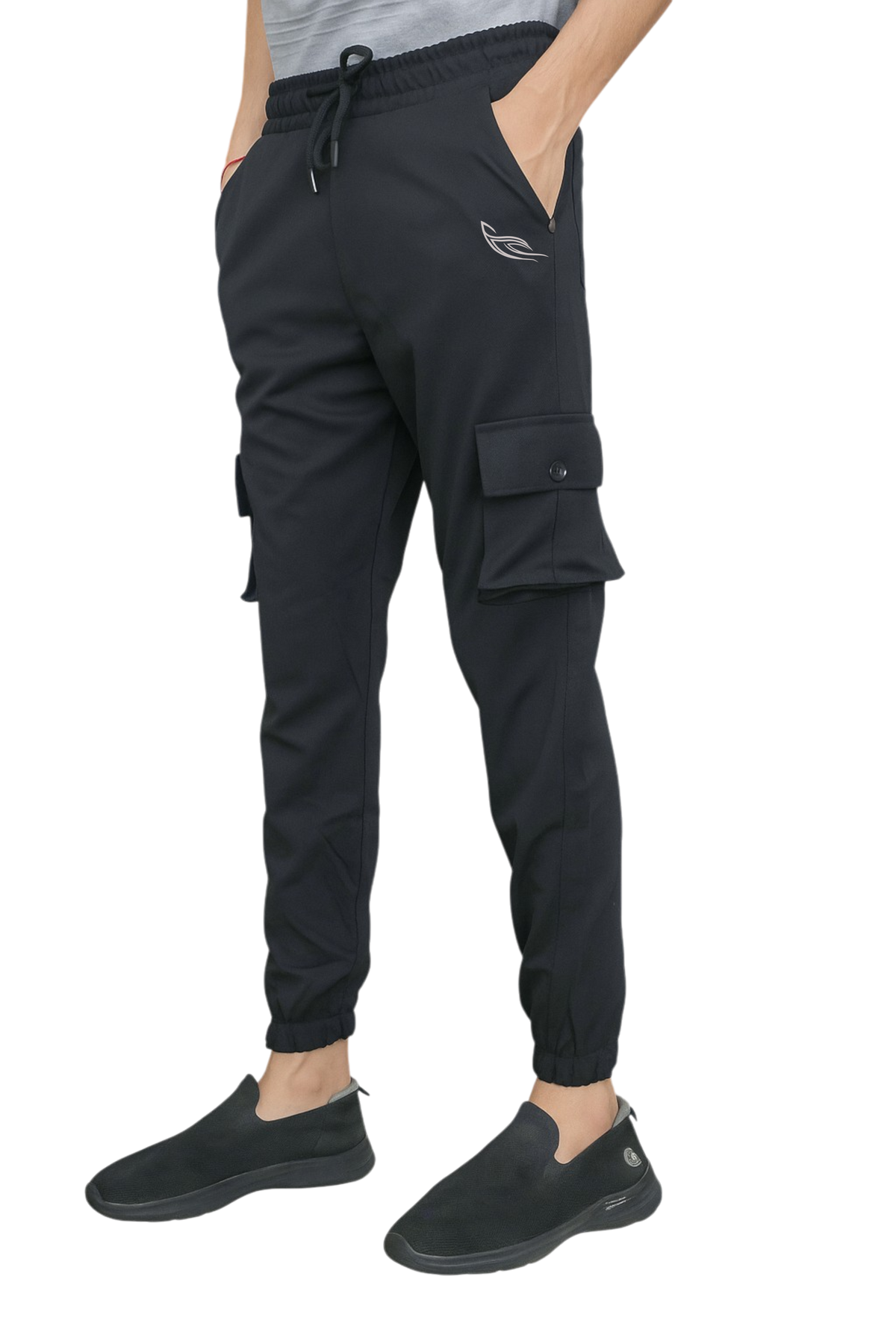Black Color Cargo Pants