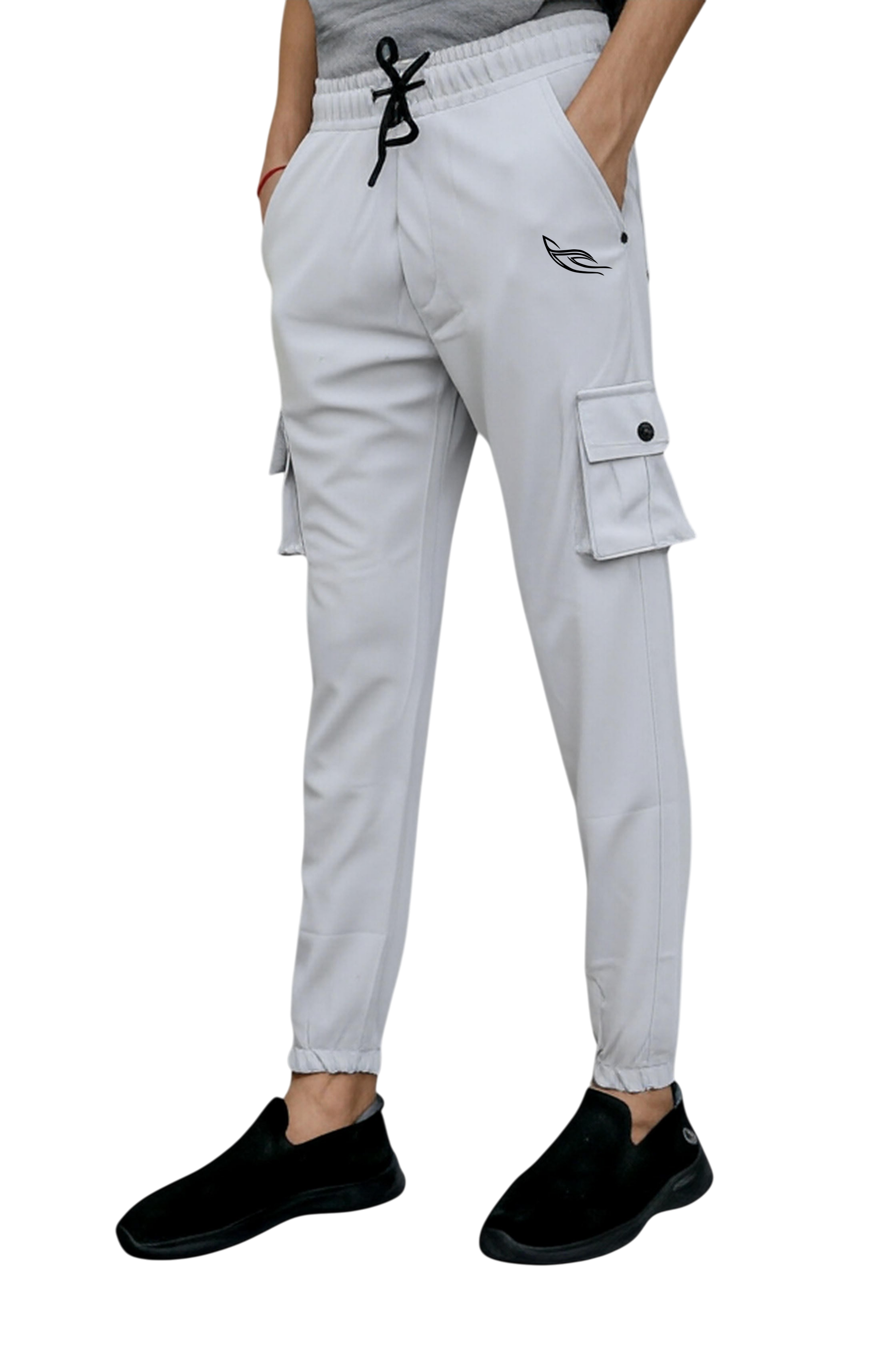 Light-gray Color Cargo Pants